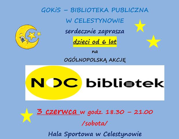 Ogólnopolska Akcja „NOC BIBLIOTEK” w Celestynowie