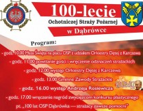 100-lecie Ochotniczej Straży Pożarnej w  Dąbrówce