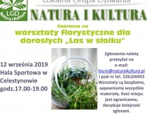 Warsztaty florystyczne dla dorosłych „Las w słoiku”