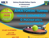 Amatorski Turniej Tenisa Ziemnego o Puchar Wójta Gminy Celestynów