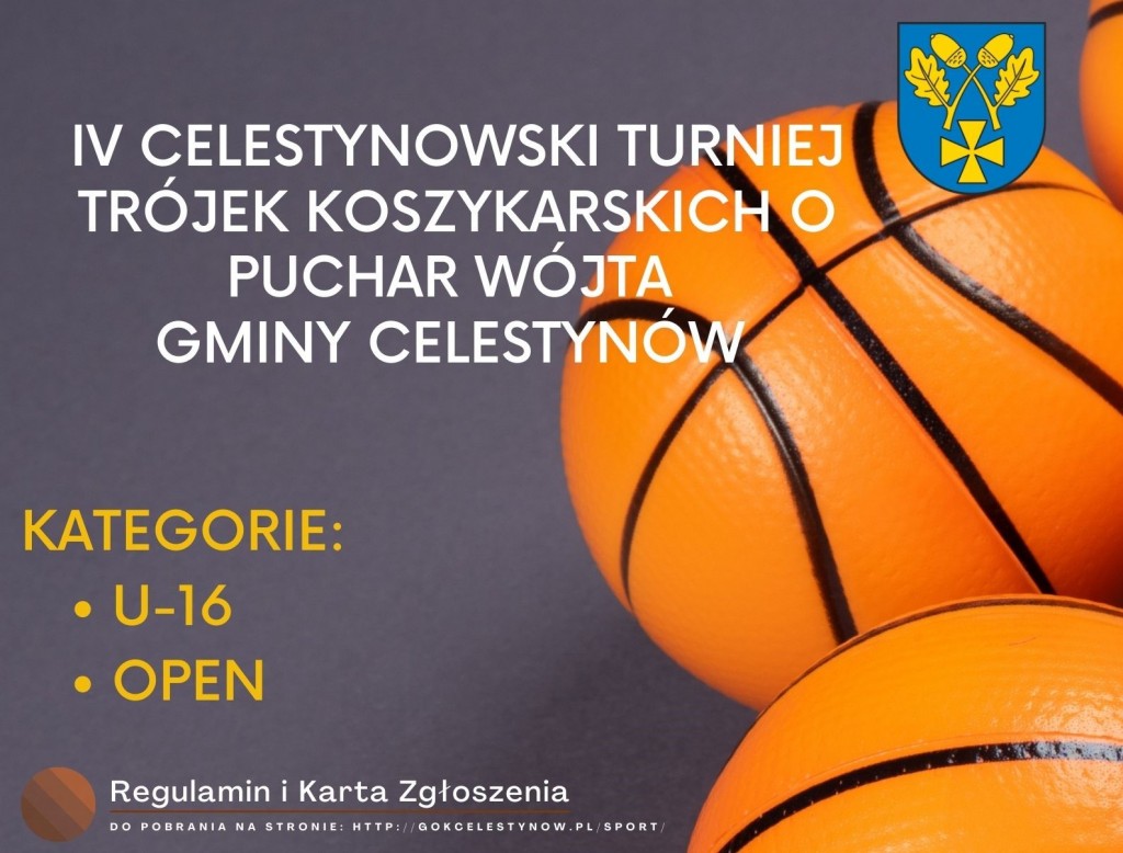 IV Celestynowski Turniej Trójek Koszykarskich o Puchar Wójta Gminy Celestynów