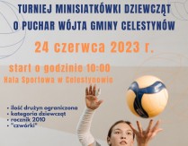 Turniej Minisiatkówki o Puchar Wójta Gminy Celestynów