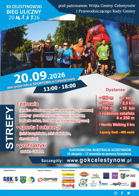 XII Celestynowski Bieg Uliczny