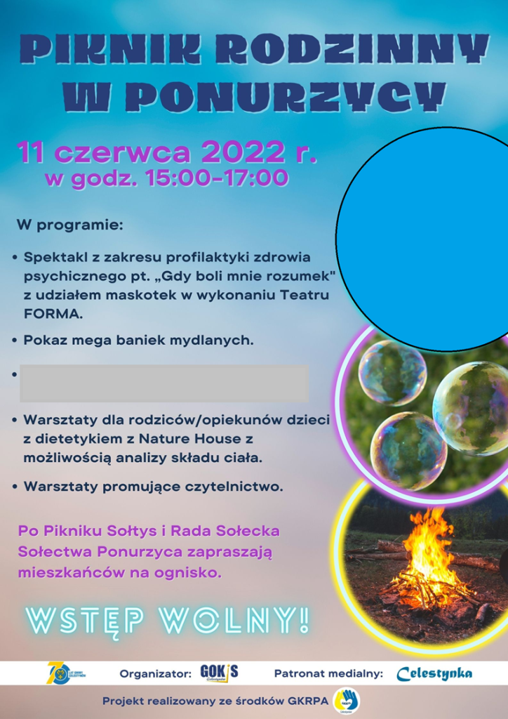 Piknik Rodzinny w Ponurzycy