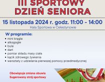 III SPORTOWY DZIEŃ SENIORA