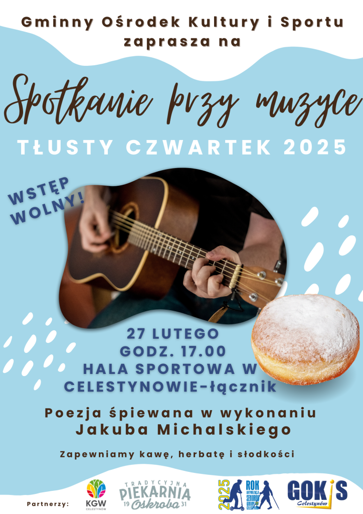 Tłusty Czwartek 27 lutego 2025 r. Spotkanie przy muzyce