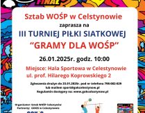 III Turniej Piłki Siatkowej – Gramy dla WOŚP