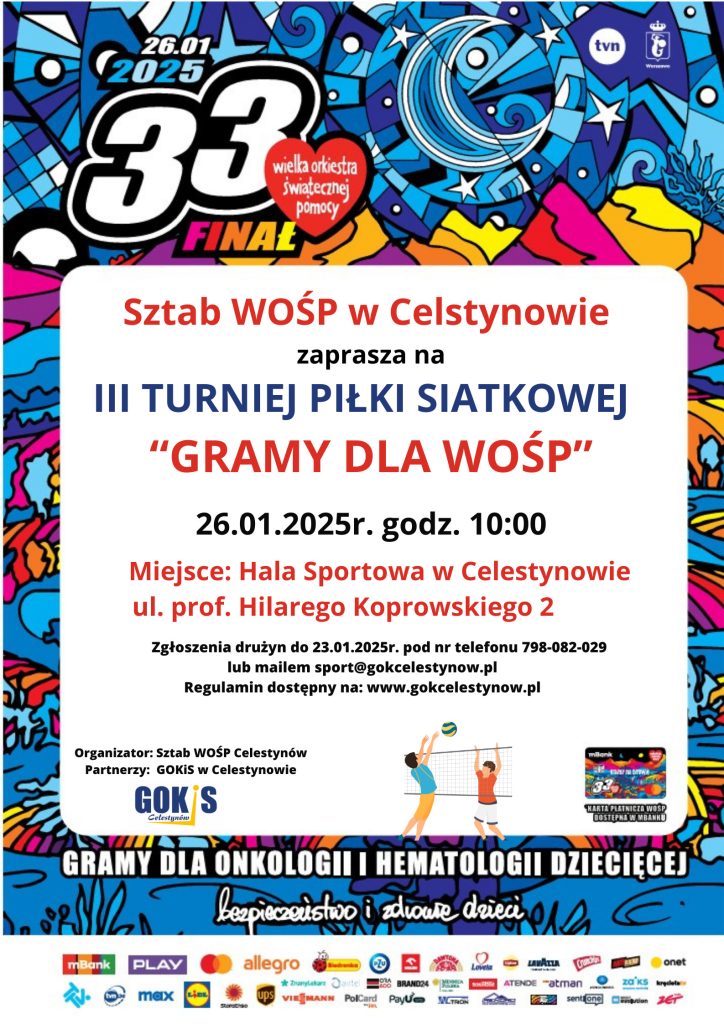 III Turniej Piłki Siatkowej – Gramy dla WOŚP