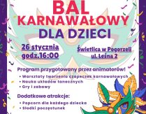 Bal Karnawałowy dla dzieci w Pogorzeli