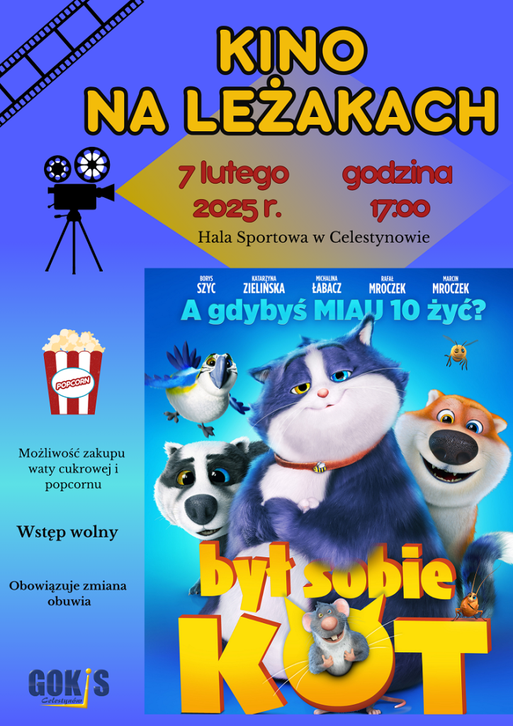 Kino na leżakach „Był sobie kot”