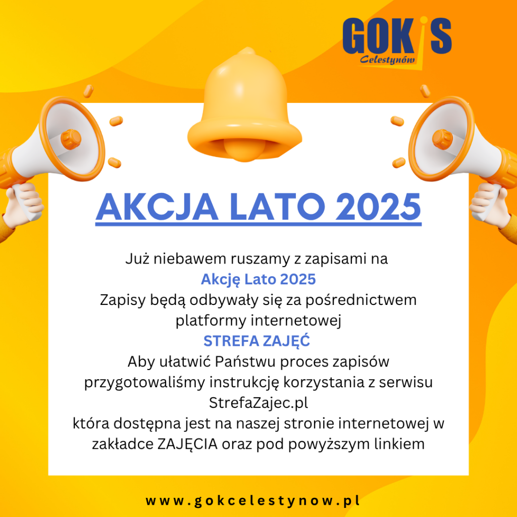 Informacja – zapisy na Akcję Lato 2025