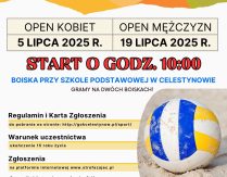 VIII Turniej Siatkówki Plażowej o Puchar Wójta Gminy Celestynów