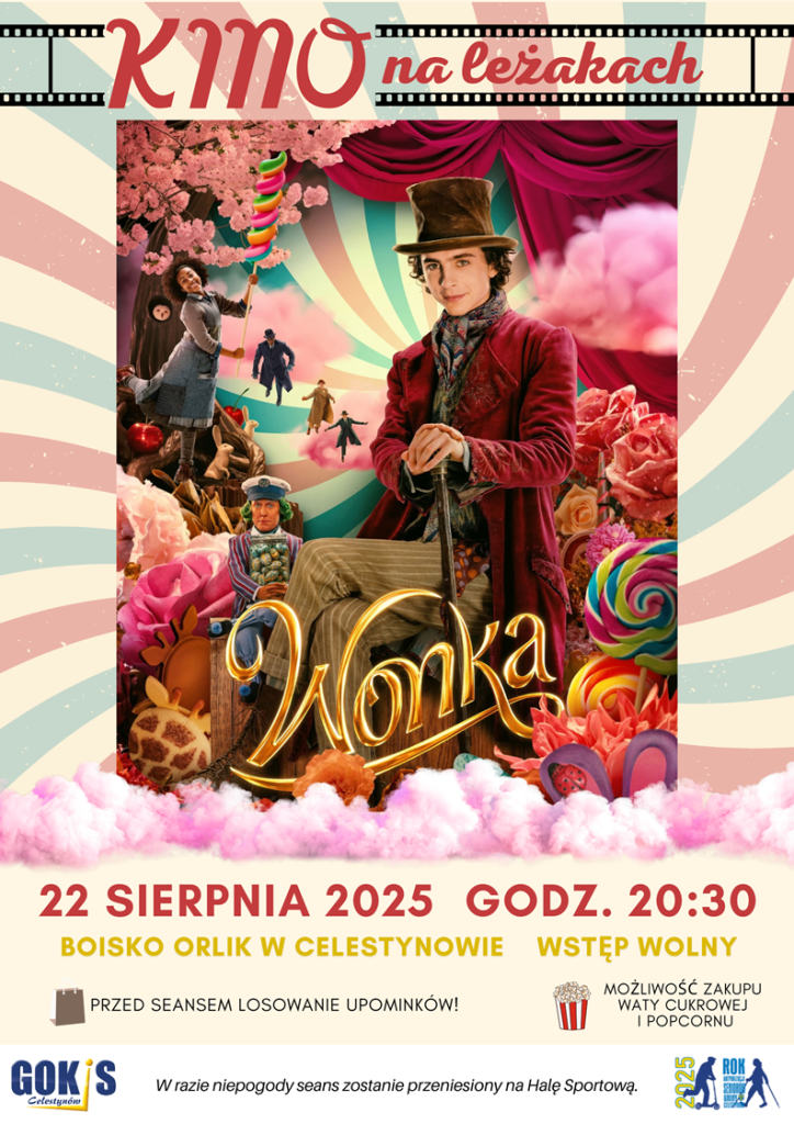 Kino na leżakach 22 sierpnia br.