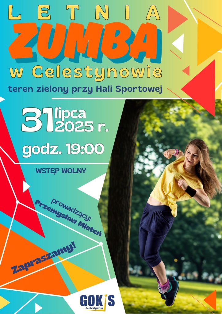 LETNIA ZUMBA  W CELESTYNOWIE