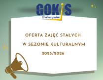 Oferta zajęć stałych od września 2025