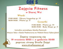 Zajęcia fitness w Szkole w Starej Wsi