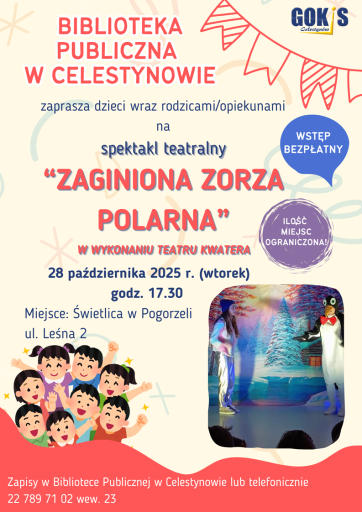 Spektakl teatralny „Zaginiona Zorza Polarna”