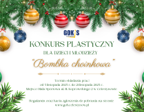 Konkurs plastyczny dla dzieci i młodzieży „Bombka choinkowa”
