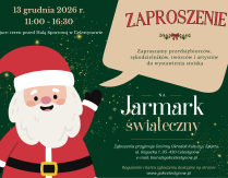 Zaproszenie dla Wystawców na Jarmark Świąteczny